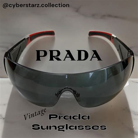 Prada SPS07H SPS 07H Shield Sunglasses 